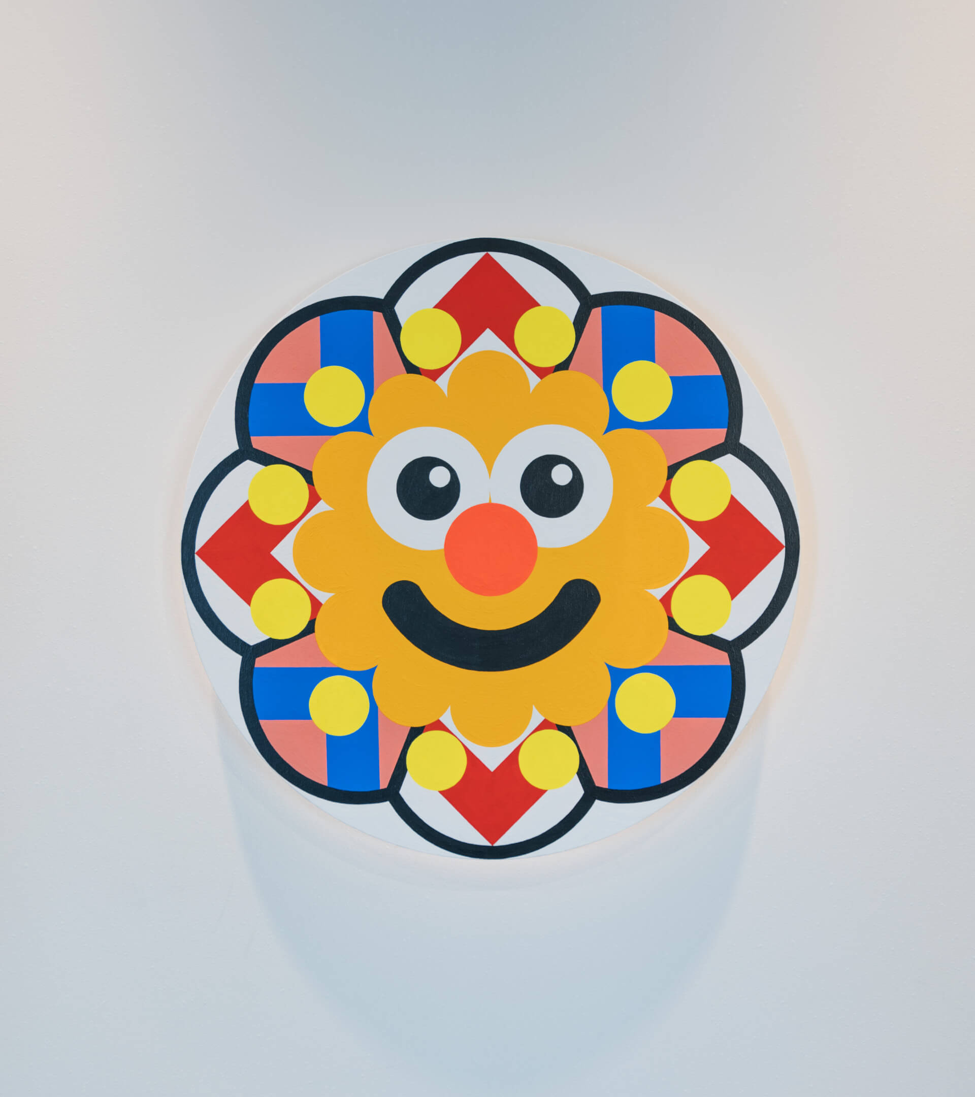 太陽(円形アート)